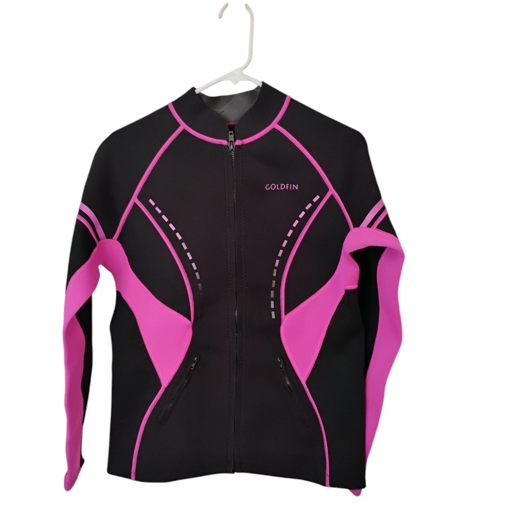 Goldfin women wetsuit top